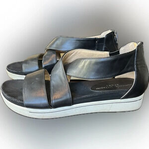 Women's Adrienne Vittadini Claud Sandal, Black, Size 9.5